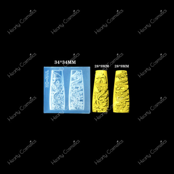3D Silicone Nail Art Molds