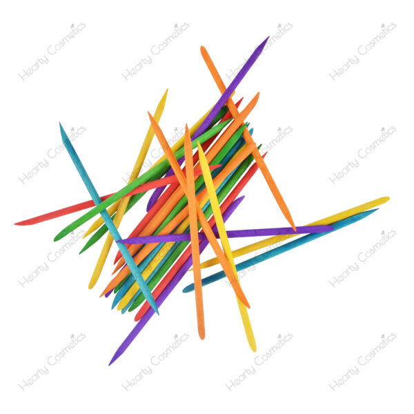 Orange Wooden Sticks